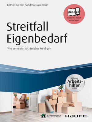 cover image of Streitfall Eigenbedarf--inklusive Arbeitshilfen online
